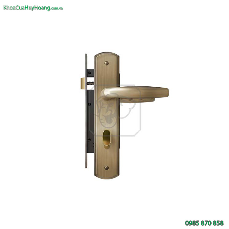 Khóa cửa chính bằng đồng TNHCX8566