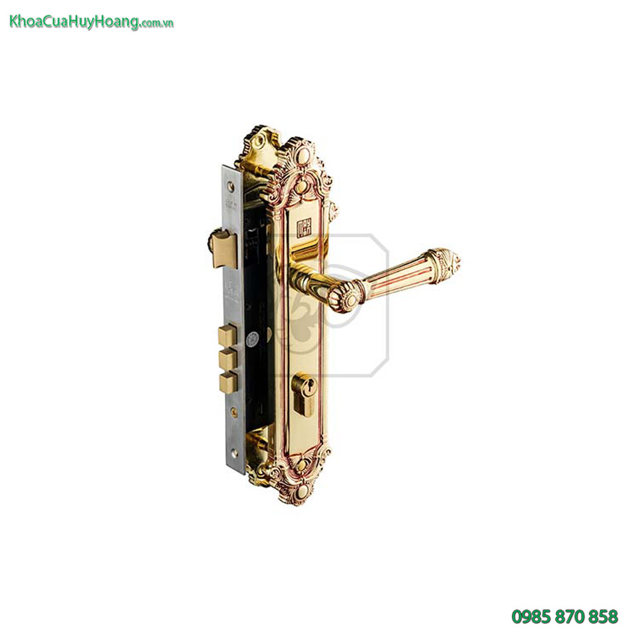 Khóa cửa đi bằng đồng TNHC8526