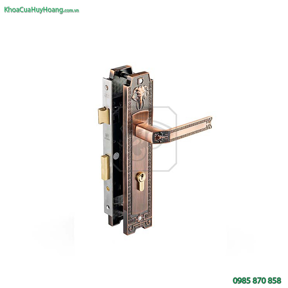 Khóa cửa gỗ hợp kim TNEX8528