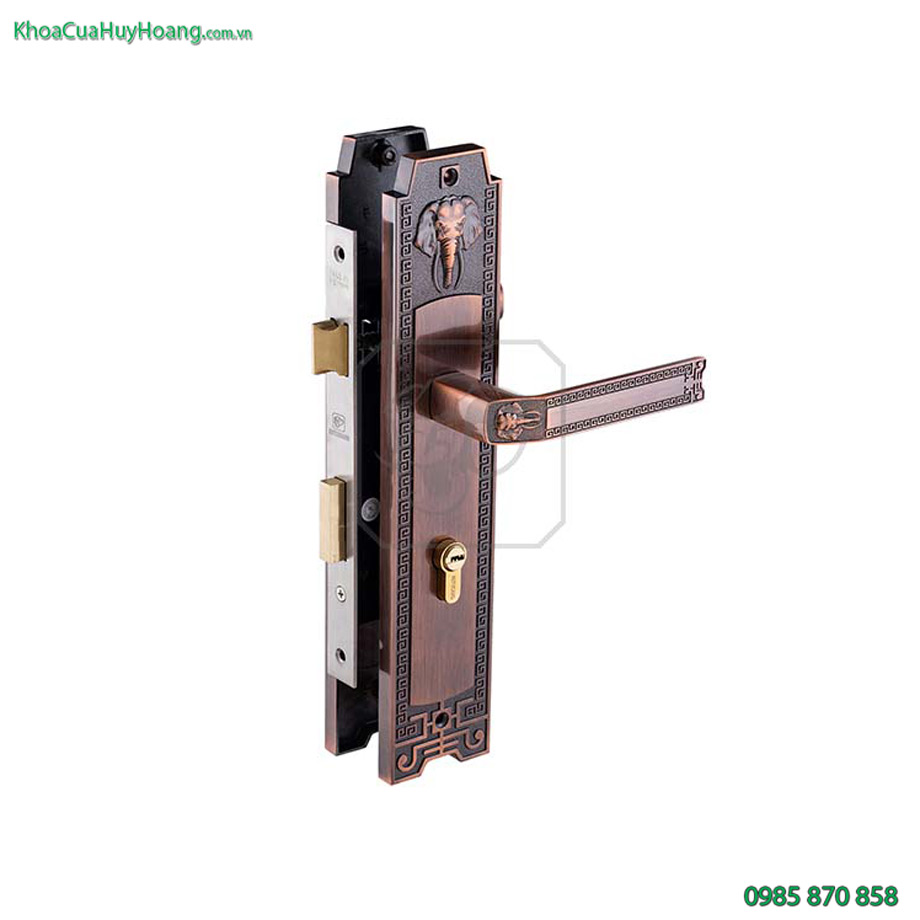 Khóa cửa gỗ bằng hợp kim cỡ đại TNEX8528D