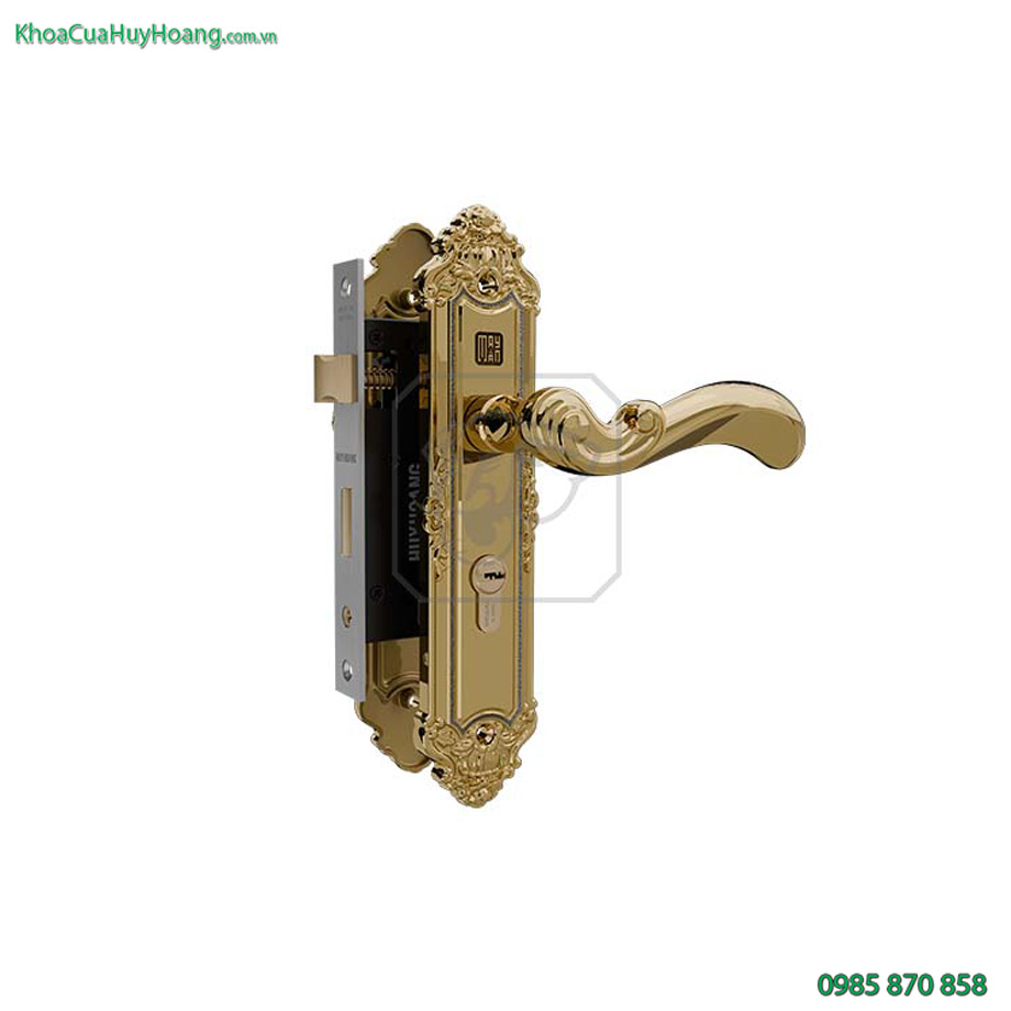 Khóa cửa phòng bằng đồng TNHCP5829