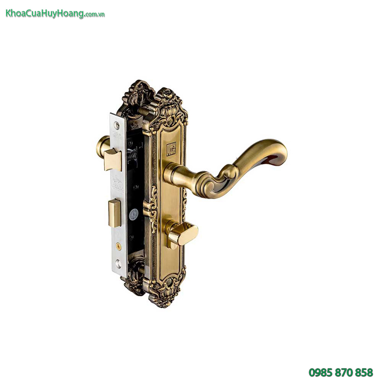 Khóa cửa phòng đồng rêu TNHCR5829