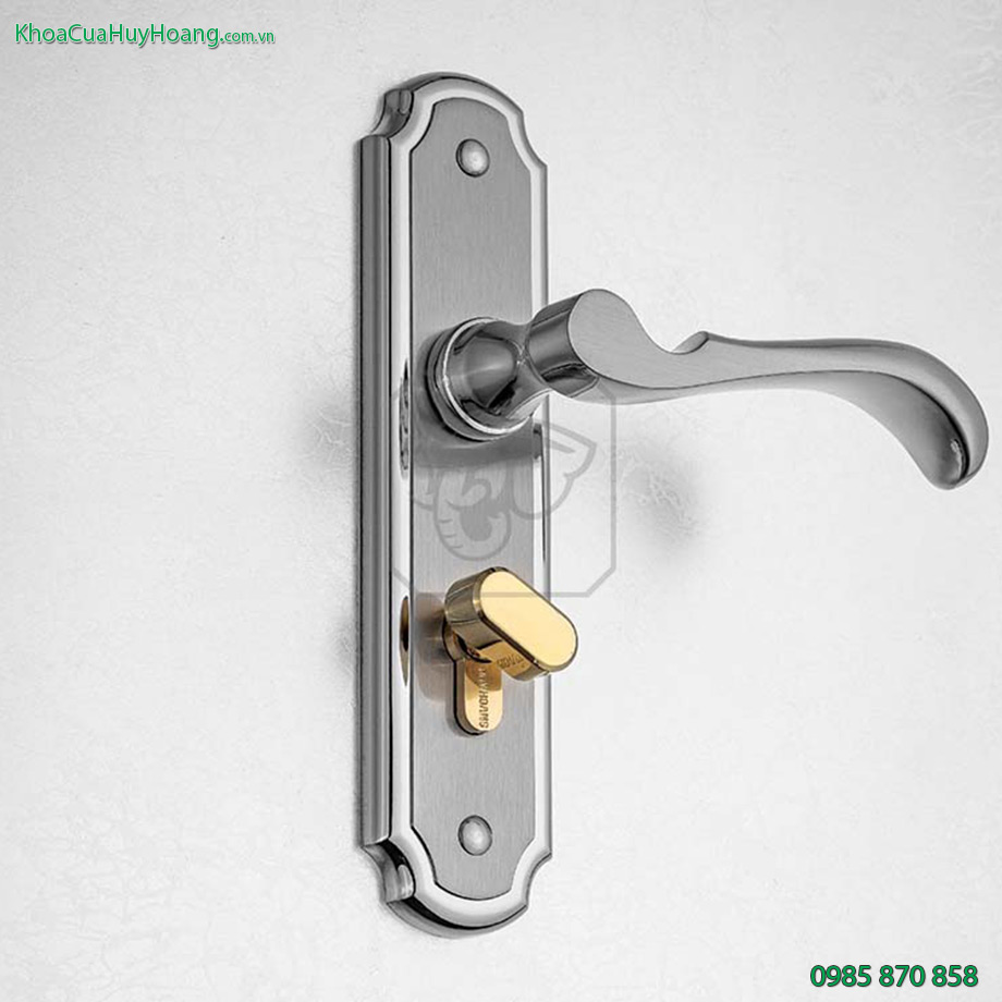 Khóa cửa phòng màu bạc TNEX5835-MVD