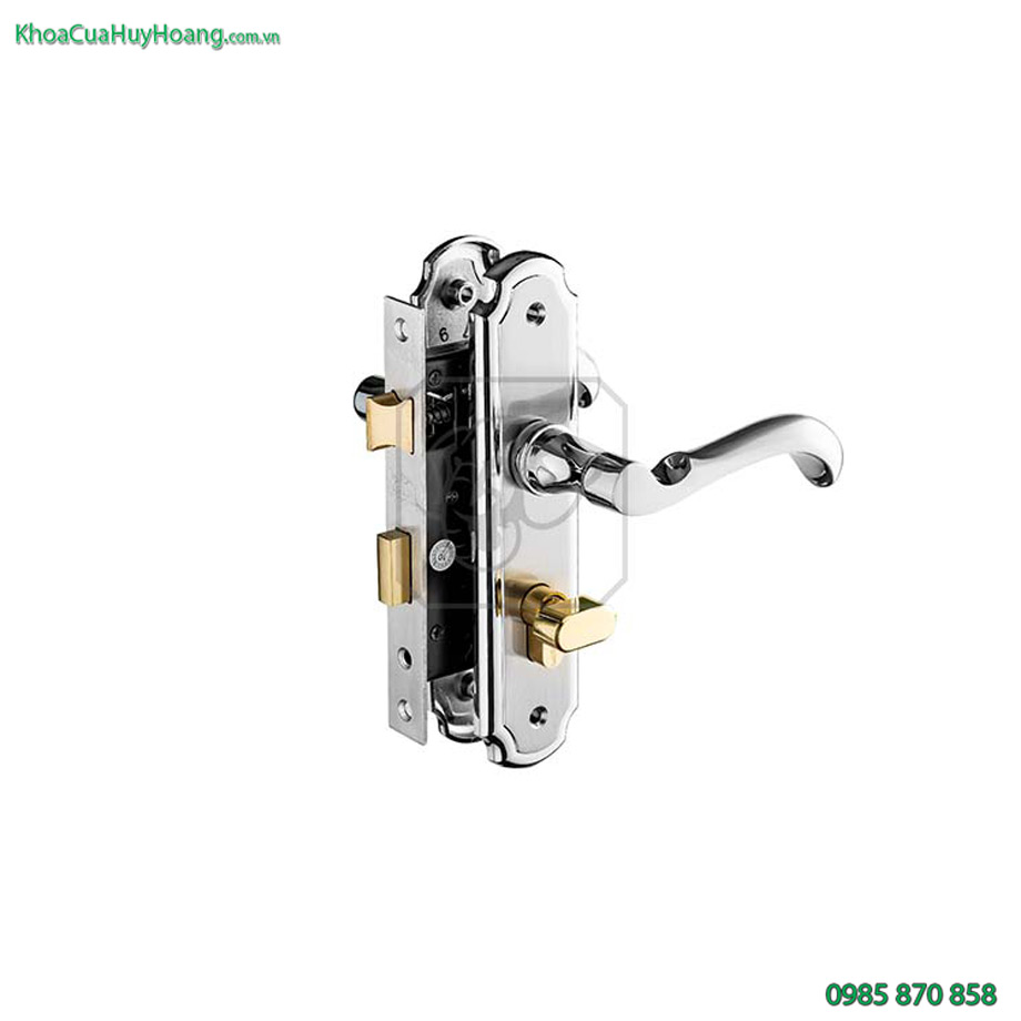 Khóa cửa phòng màu bạc TNEX5835-MVD