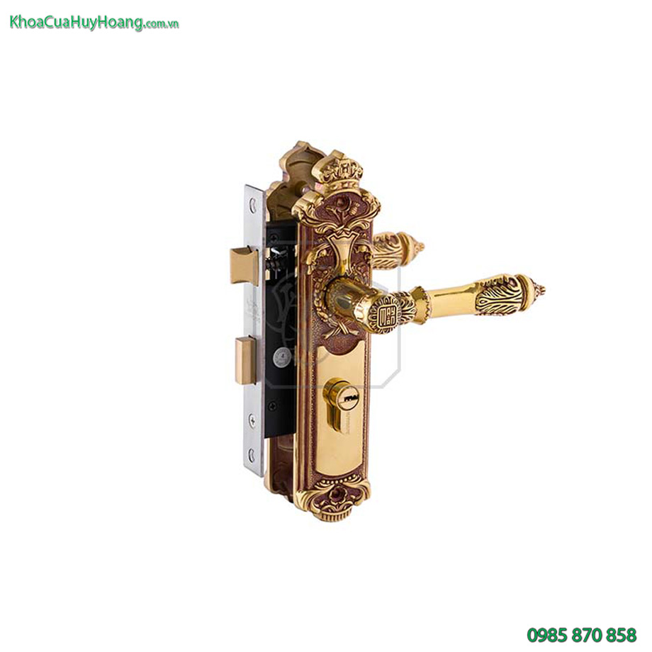 Khóa đồng cổ điển cửa phòng TNHC5824