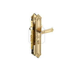 Khóa cửa chính bằng đồng King TNHC85K-PVDGO