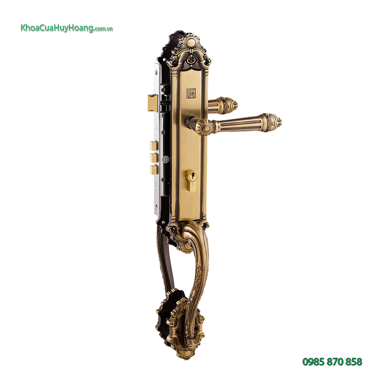 Khóa đồng đại sảnh cửa gỗ TNHCR8526DS