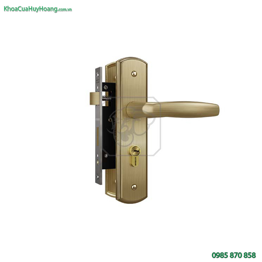 Khóa phòng bằng đồng xước TNHCX5866